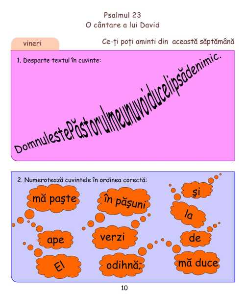 Ascultă, repetă, scrie... dar nu uita să te joci!