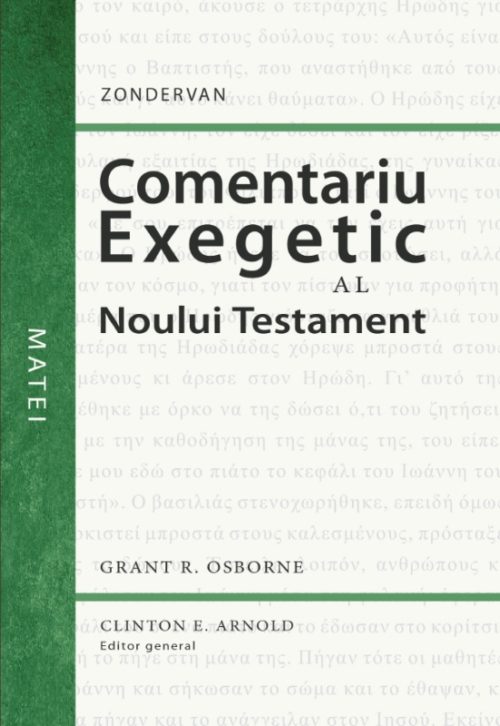 Comentariu exegetic al Noului Testament. Matei