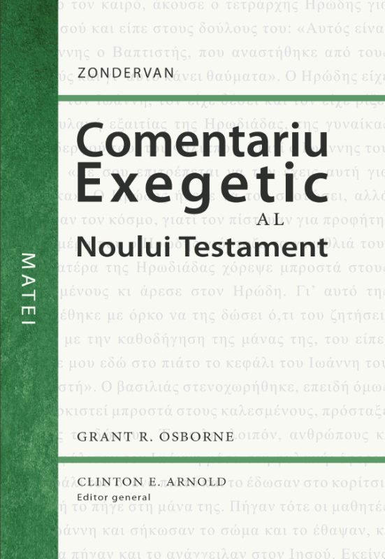 Comentariu exegetic al Noului Testament. Matei