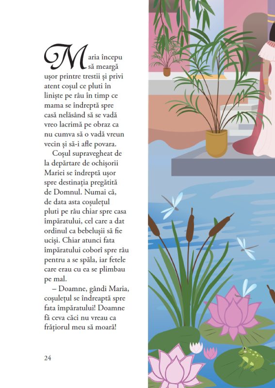 Maria, o fetiță îndrăzneață
